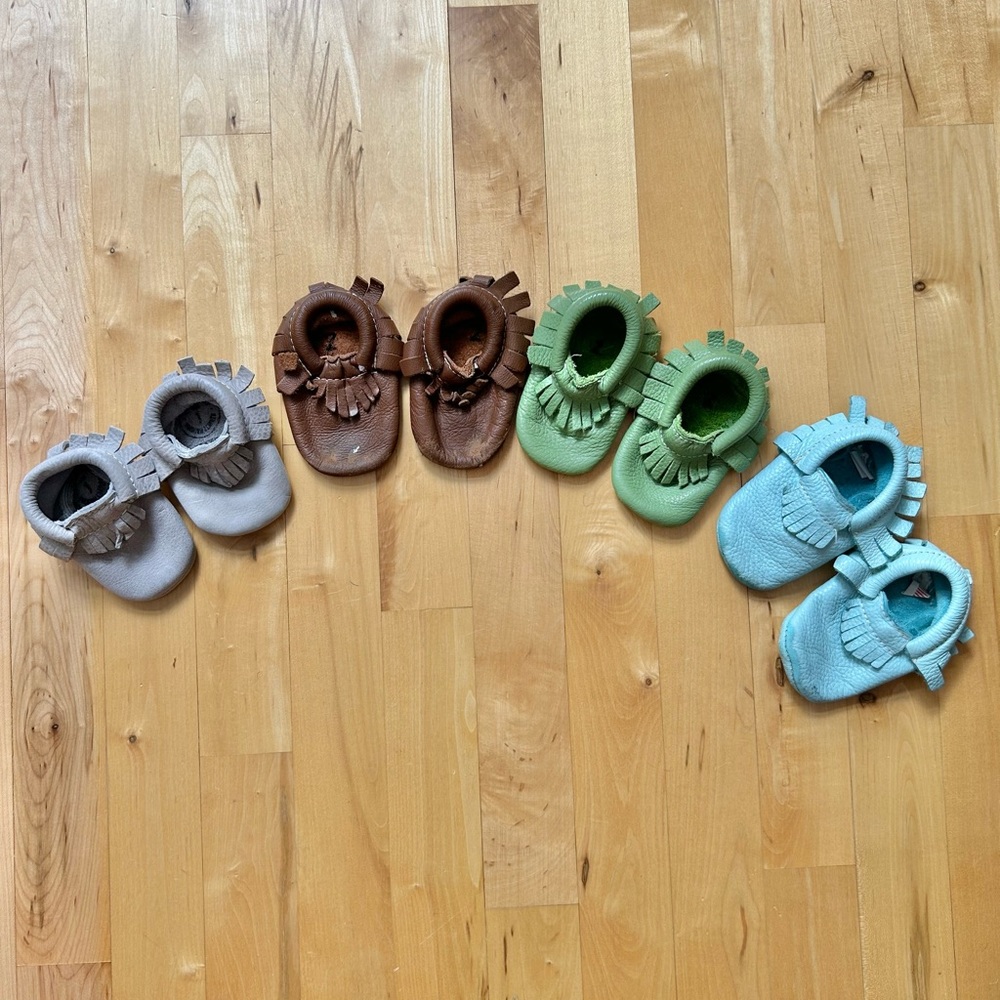 Freshly Picked leather moccasins